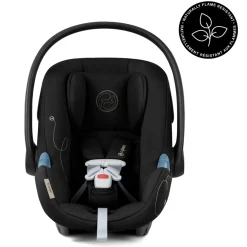 Kids Cybex Aton G Swivel Car Seat with Sensorsafe - Moon Black