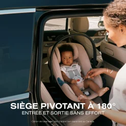 Kids Cybex Aton G Swivel Sensorsafe Car Seat - Almode Beige