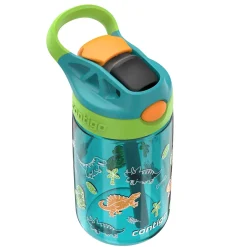 Kids Contigo Aubrey Leak-Proof Spill-Proof Water Bottle - Juniper Dino 14oz
