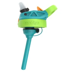 Kids Contigo Aubrey Leak-Proof Spill-Proof Water Bottle - Juniper Dino 14oz