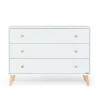 Dadada Baby Storage Furniture>Austin 3-Drawer Dresser - White / Natural