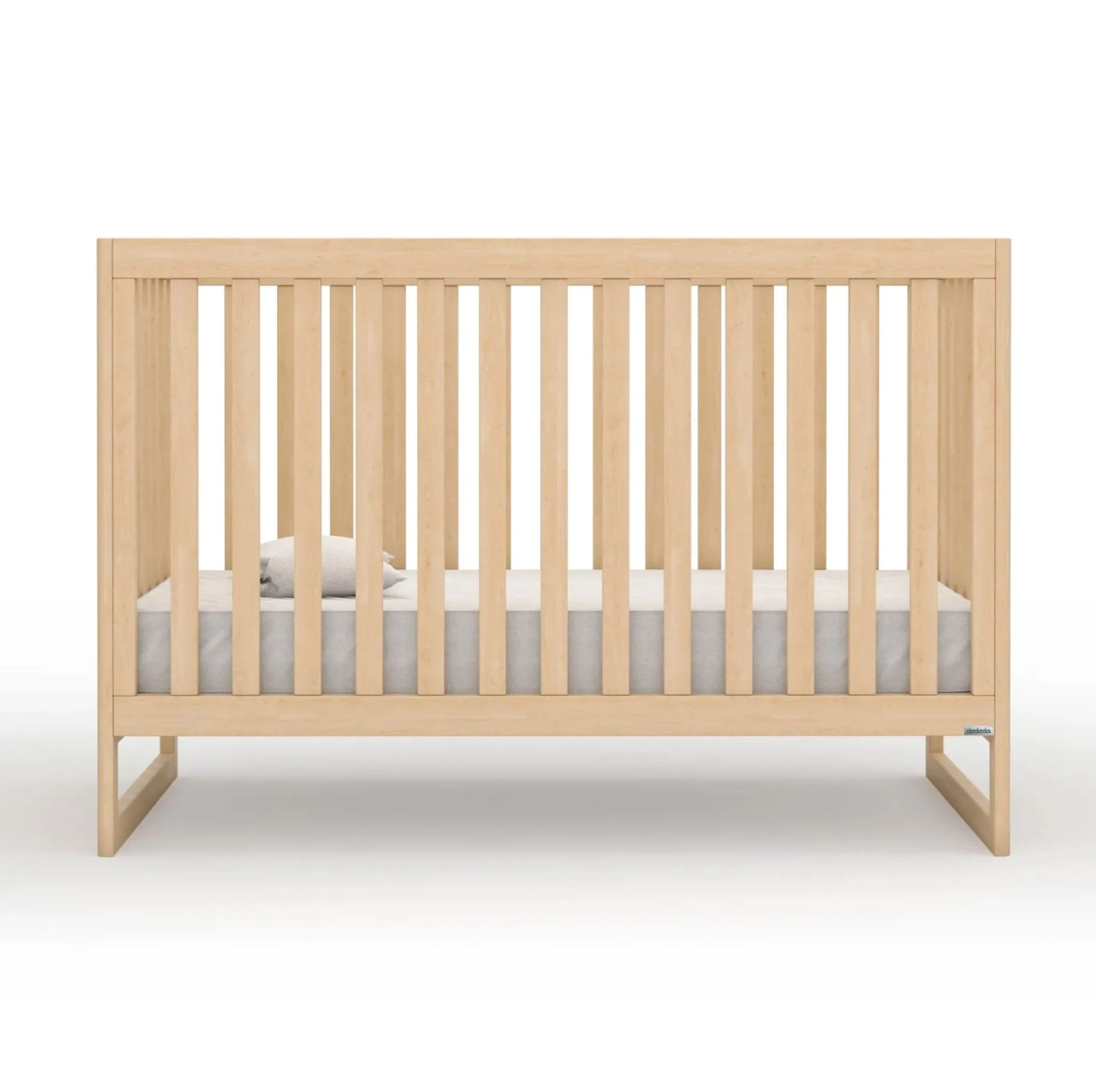 Dadada Baby Austin 3-In-1 Convertible Crib - Natural