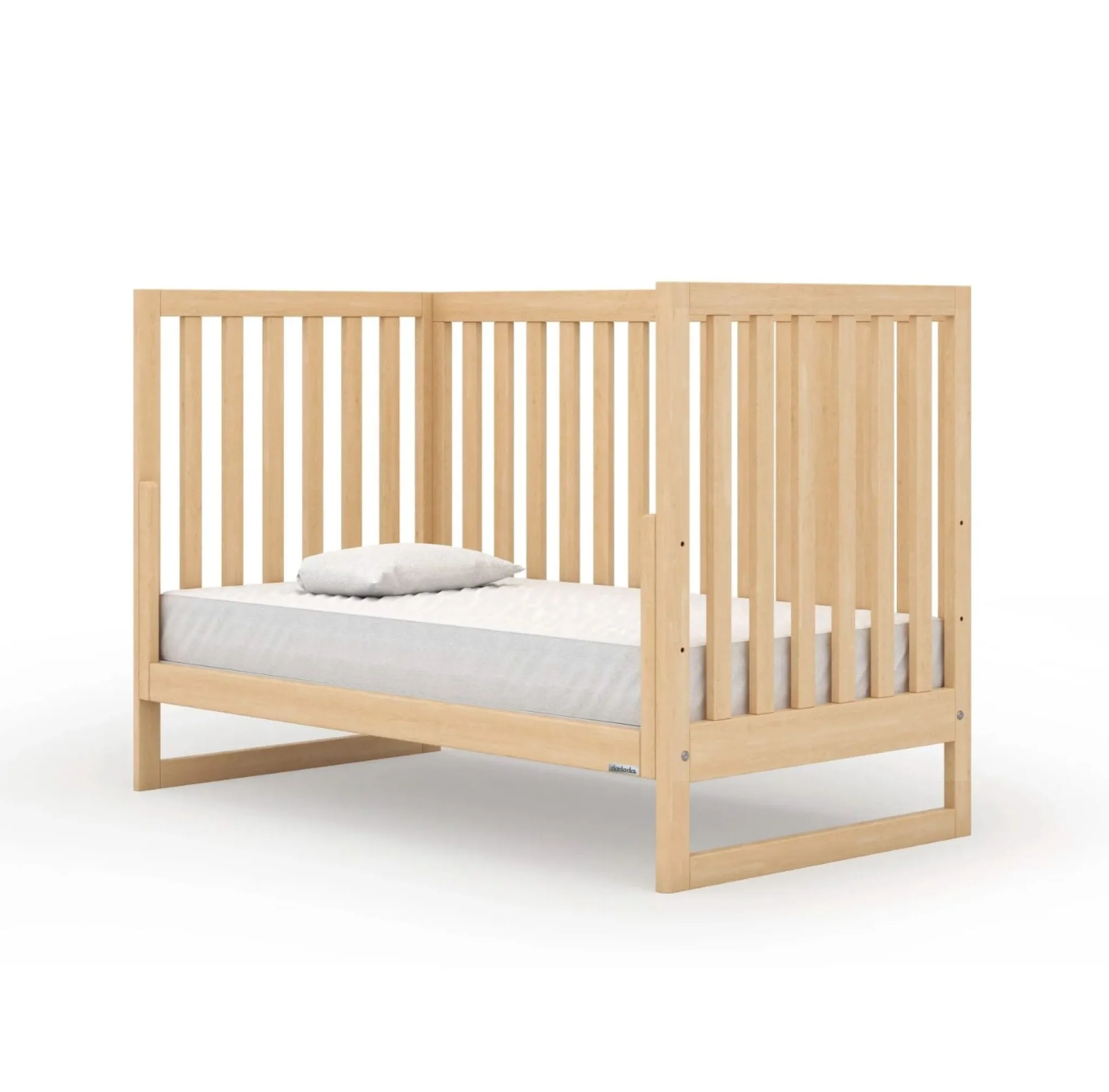Dadada Baby Austin 3-In-1 Convertible Crib - Natural