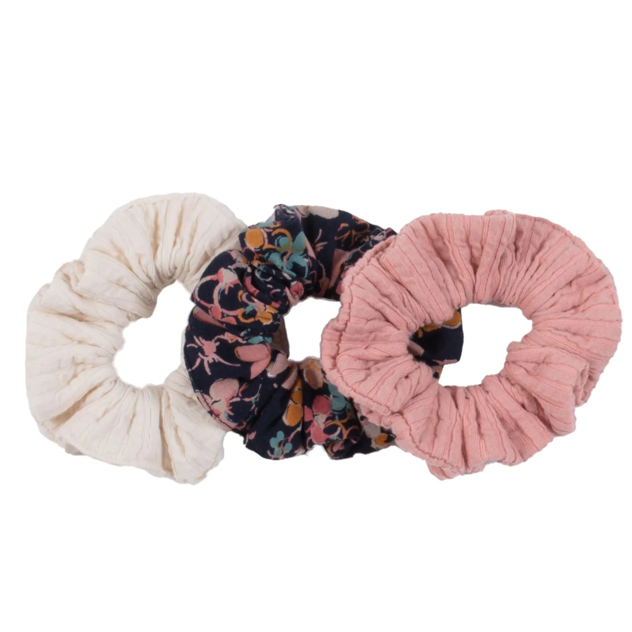 Kids Nano Autumn 3pc Scrunchies 2-12