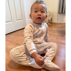 BOY Bebe Confort Autumn Striped Pajamas 0-30m