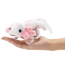 Folkmanis Puppets>Axolotl Puppet
