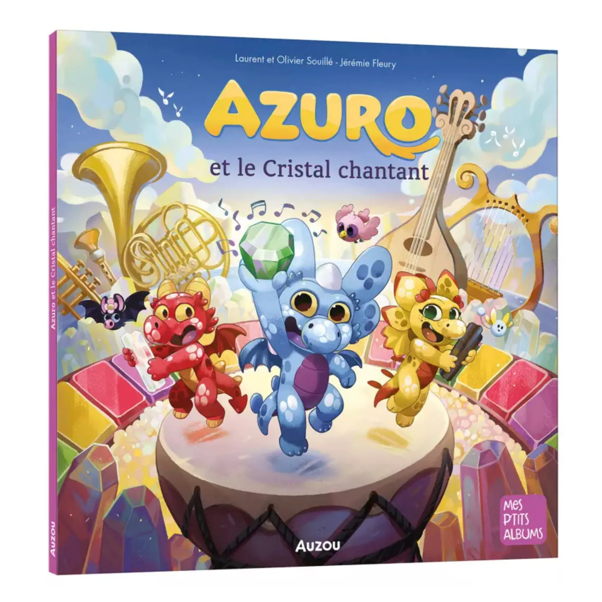 Auzou Azuro Et Le Cristal Chantant