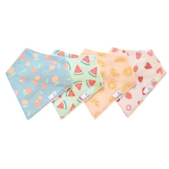 Copper Pearl Bibs|Breastfeeding>Baby Bandana Bibs (4) - Fruits