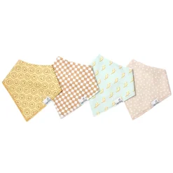 Copper Pearl Baby Bandana Bibs (4) - Rad