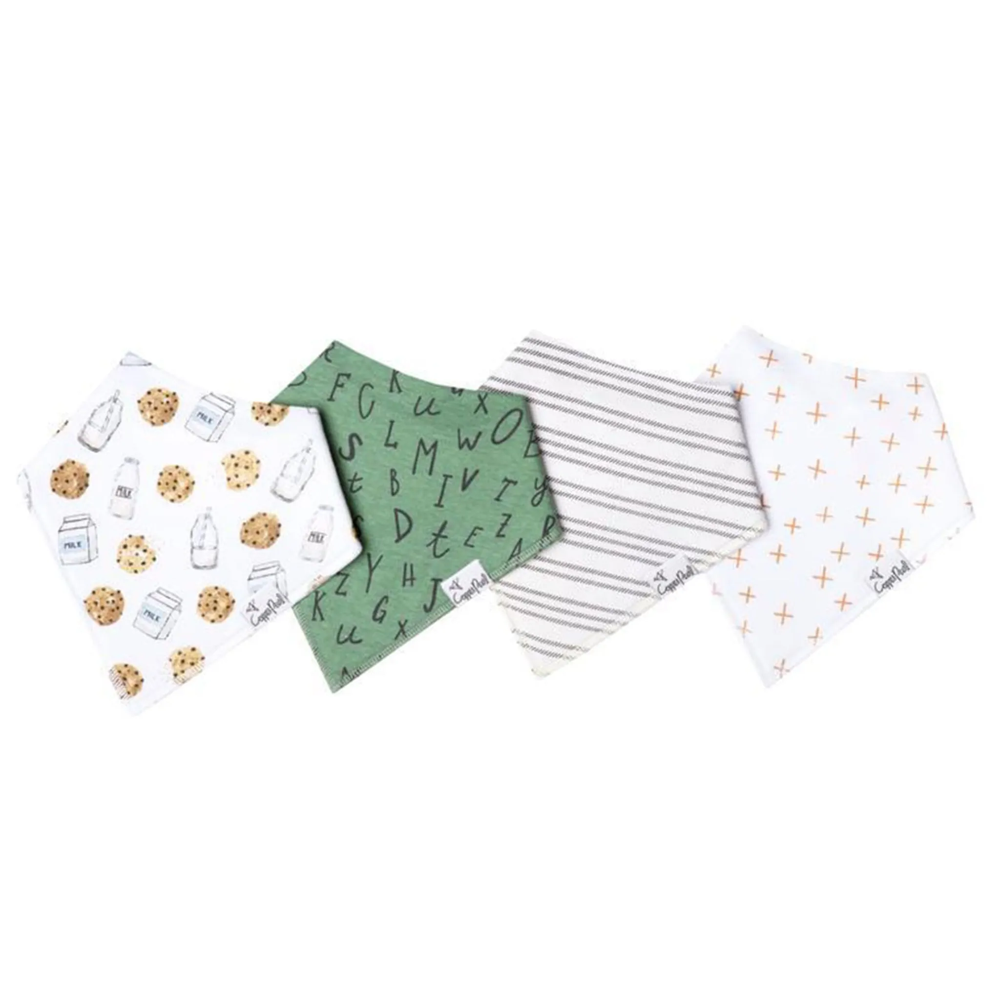 Copper Pearl Bibs|Breastfeeding>Baby Bandana Bibs (4) - Chip