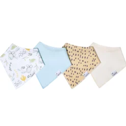 Copper Pearl Baby Bandana Bibs (4) - Koala Aussie