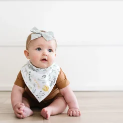 Copper Pearl Baby Bandana Bibs (4) - Koala Aussie
