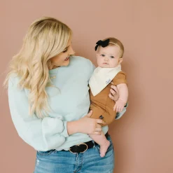 Copper Pearl Baby Bandana Bibs (4) - Koala Aussie