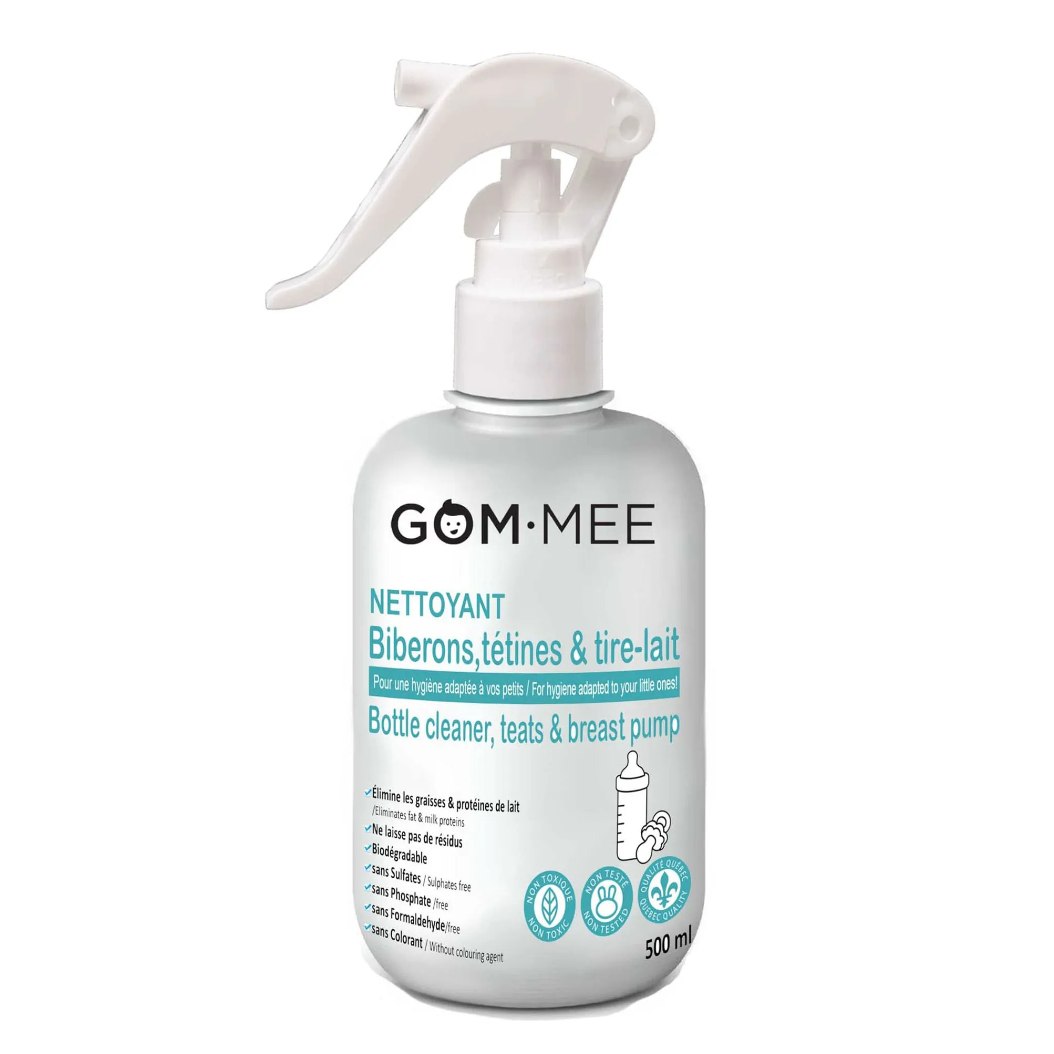 Kids Gom-mee Baby Bottle and Breast Pumps Cleaner 500ml