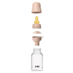 Bibs Baby Bottle Round Latex 1 pack 150 ml - Blush