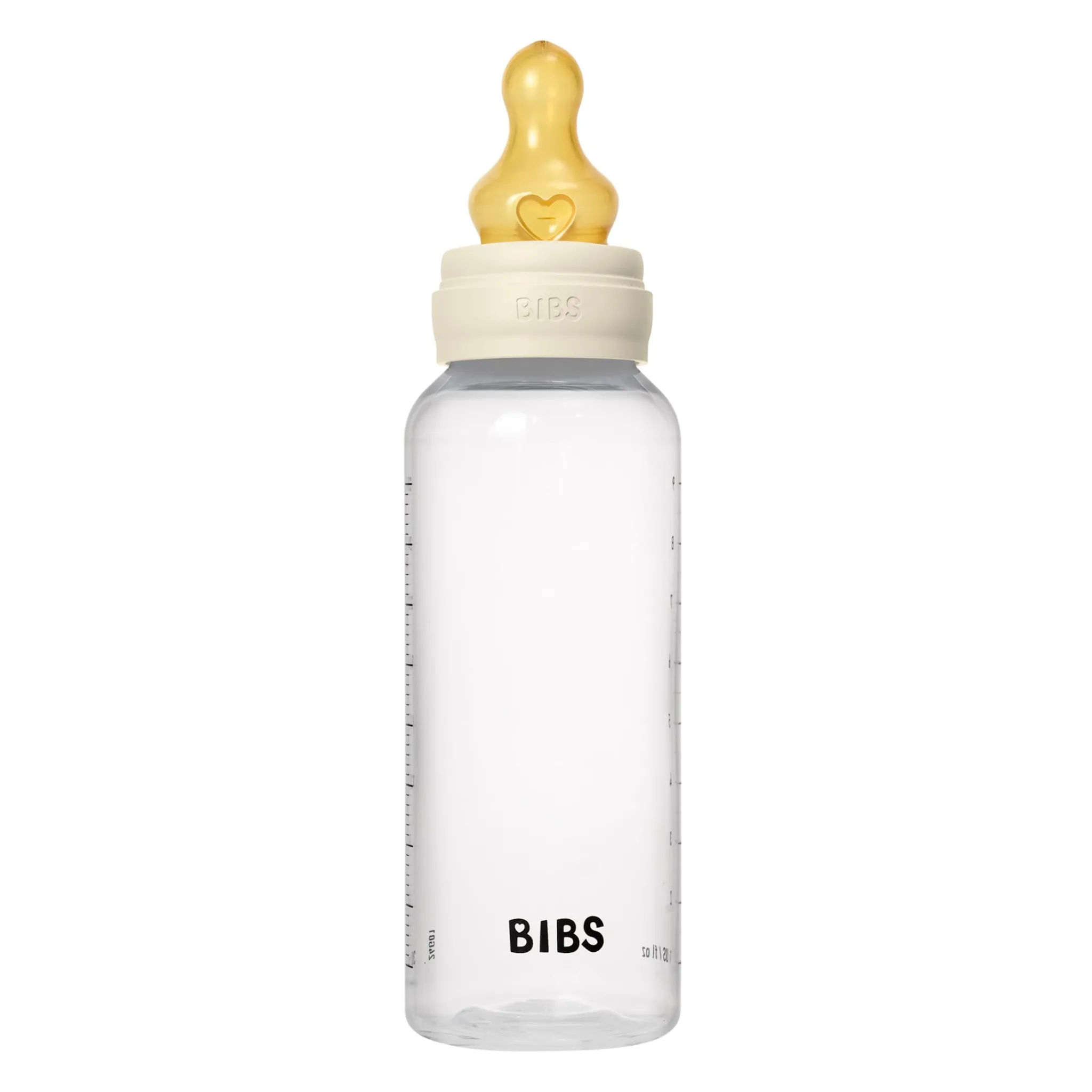 Bibs Breastfeeding|Bottles & Nipples>Baby Bottle Round Latex 1 pack 270 ml - Ivory
