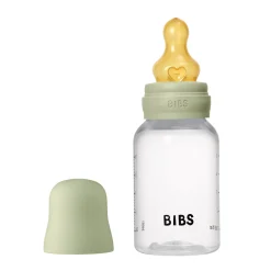 Bibs Baby Bottle Round Latex 1 pack 150 ml - Sage