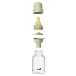 Bibs Baby Bottle Round Latex 1 pack 150 ml - Sage