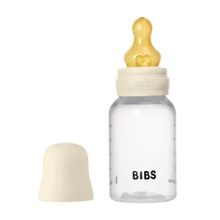 Bibs Baby Bottle Round Latex 1 pack 150 ml - Ivory