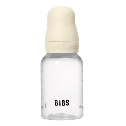 Bibs Baby Bottle Round Latex 1 pack 150 ml - Ivory
