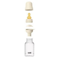 Bibs Baby Bottle Round Latex 1 pack 150 ml - Ivory