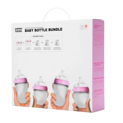 Como Tomo Baby Bottles Bundle - Pink