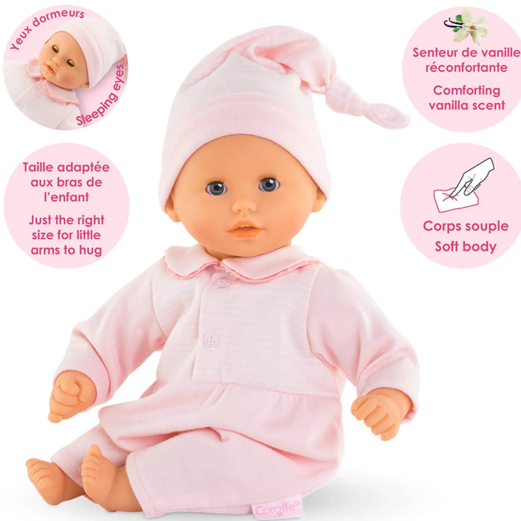 Corolle Dolls>Baby Calin - Charming Pastel