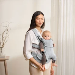 Babybjorn Baby Carrier Harmony Woven - Light Gray Melange