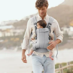Babybjorn Baby Carrier Harmony Woven - Light Gray Melange