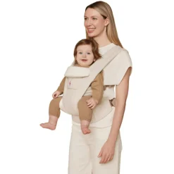 Ergobaby Outdoors & Travel|Baby Carriers>Baby Carrier Omni Deluxe ALL-in-One - Natural Linen