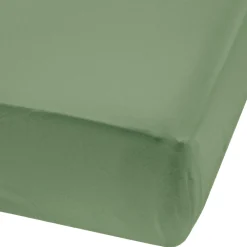 Kids Perlimpinpin Baby Crib Fitted Sheet - Bamboo - Green
