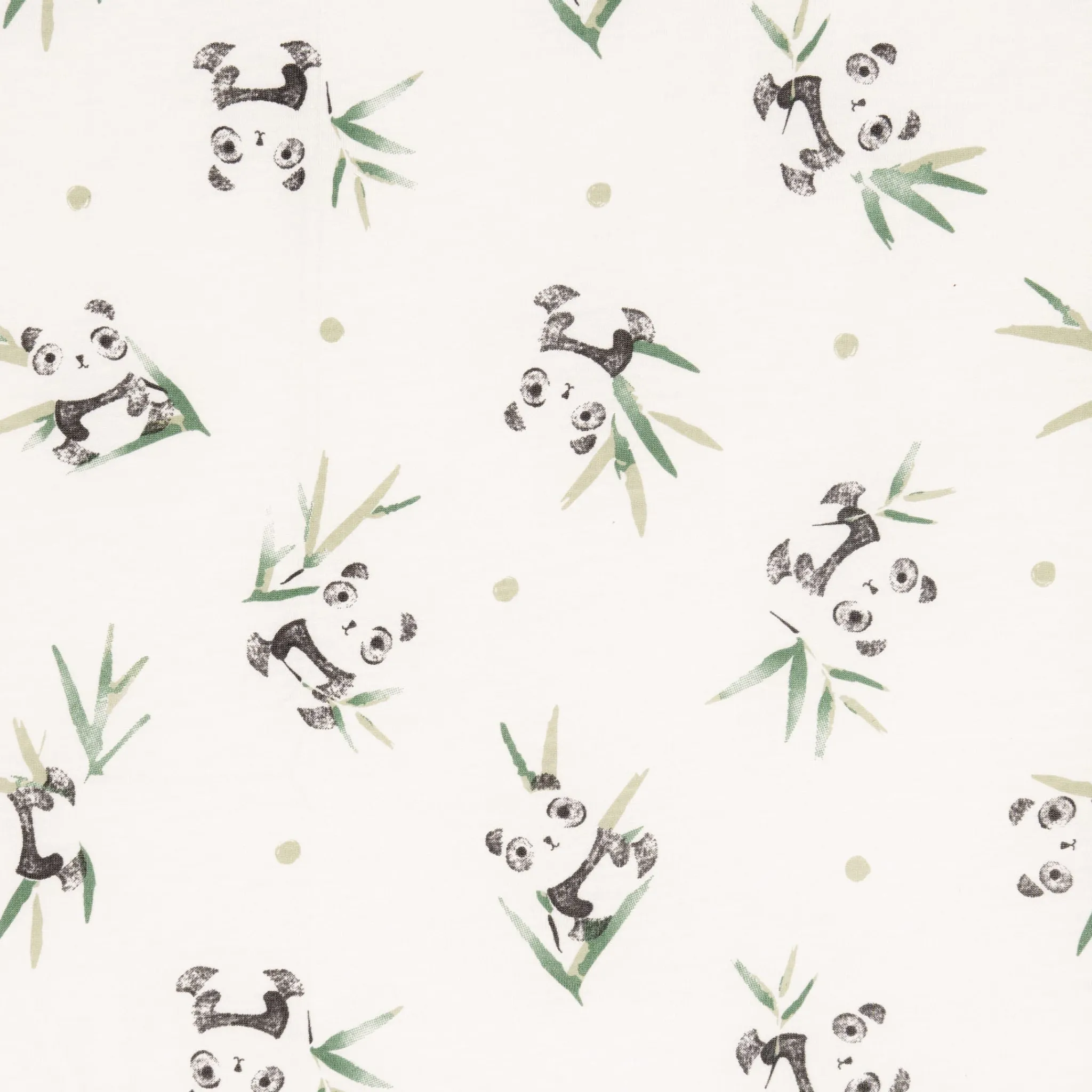 Kids Perlimpinpin Baby Crib Fitted Sheet - Bamboo Panda
