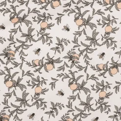 Kids Perlimpinpin Baby Crib Fitted Sheet - Bees by Solange Pilote