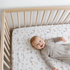 Kids Perlimpinpin Baby Crib Fitted Sheet - Bear