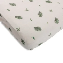Kids House of Elia Sheets|Bedding>Baby Crib Fitted Sheet - Fern