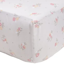 Kids Perlimpinpin Sheets|Bedding>Baby Crib Fitted Sheet - Flowers