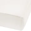 Kids Perlimpinpin Baby Crib Fitted Sheet - Ivory Bamboo
