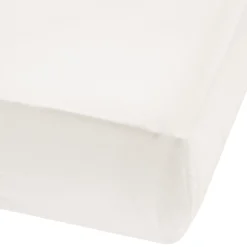 Kids Perlimpinpin Baby Crib Fitted Sheet - Ivory Bamboo