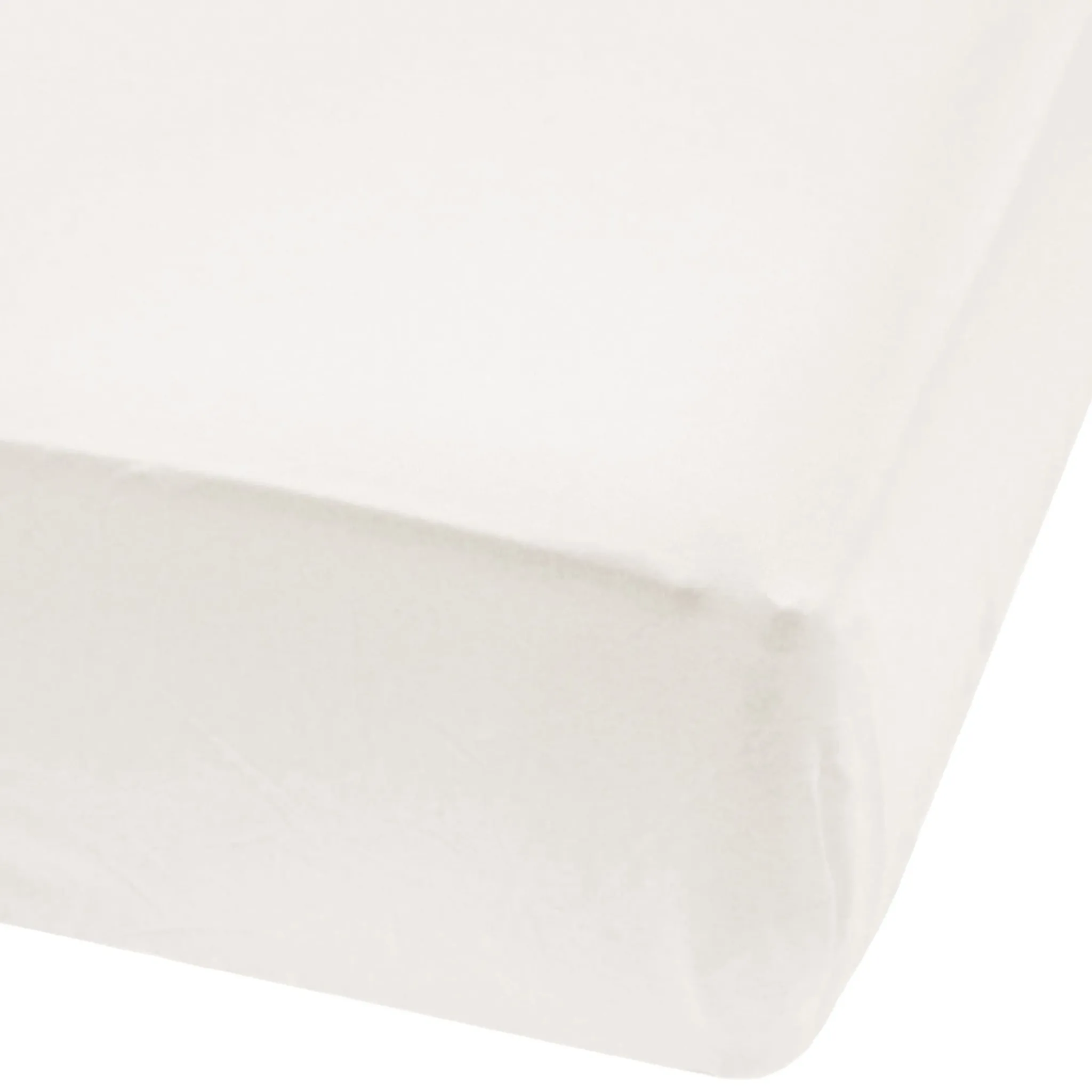 Kids Perlimpinpin Baby Crib Fitted Sheet - Ivory Bamboo