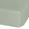 Kids Perlimpinpin Sheets|Bedding>Baby Crib Fitted Sheet - Khaki Muslin