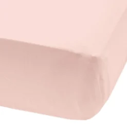 Kids Perlimpinpin Baby Crib Fitted Sheet - Pale Pink