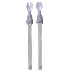 Kids Bibado Baby Cutlery Attachable Mist