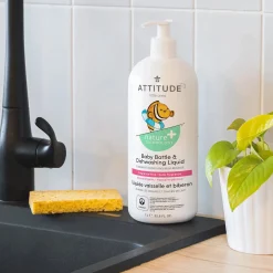 Kids Attitude Baby Dish Soap for Baby Bottle 1L