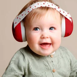 FDMT Baby Earmuffs - Scarlet Mushro