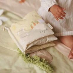 Avery Row Baby Fabric Book - Bunny Tales