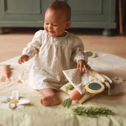 Avery Row Baby Fabric Book - Bunny Tales