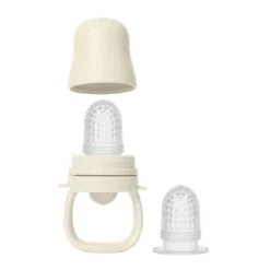 Kids Bibs Baby Feeder - Ivory