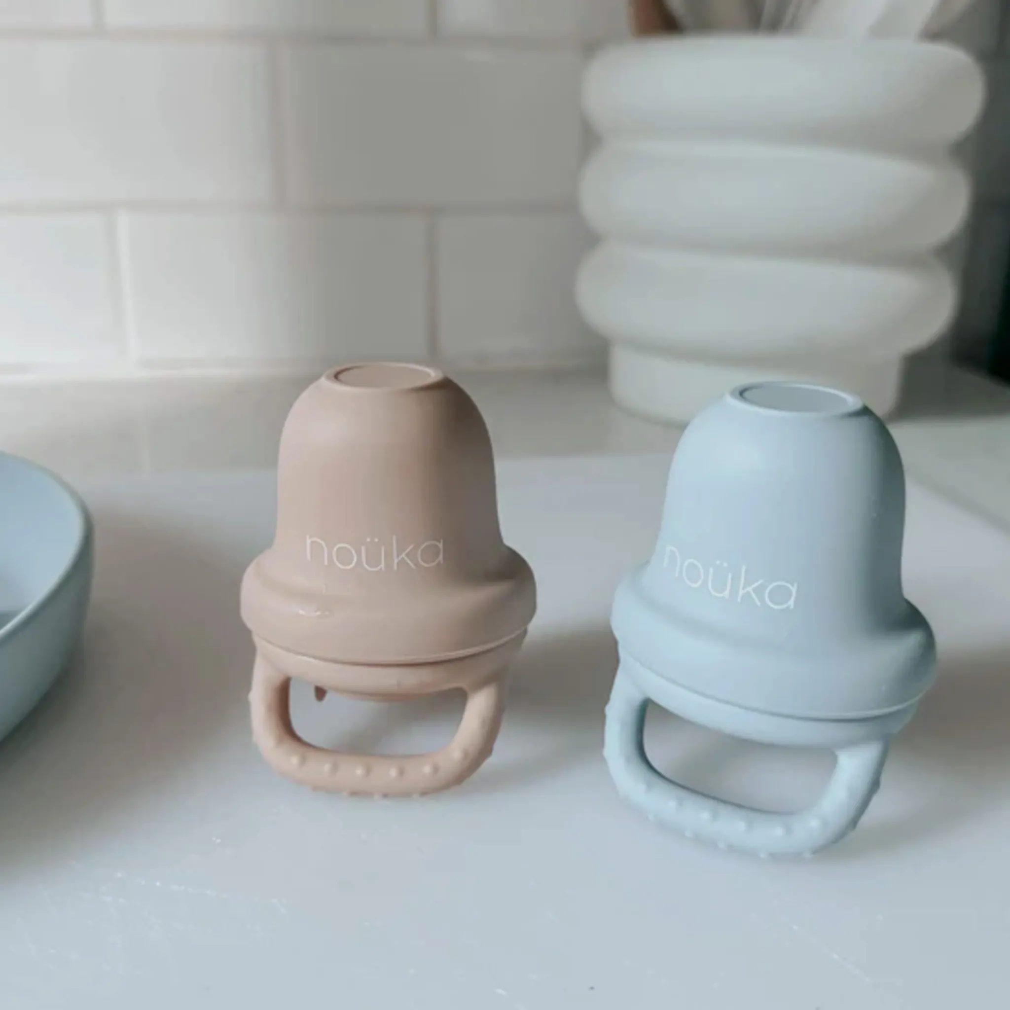 Kids Nouka Baby Food Feeder - Leaf