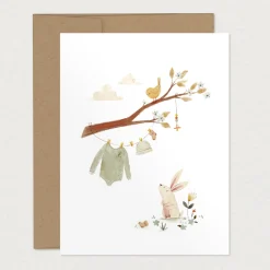 Mimosa Design Greeting Cards|Party Supplies>Baby Greeting Card - Sweet Expectation
