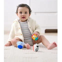 Kids Skip Hop Musical Toys|Developmental Toys>Baby Jungle Beats Baby Egg Shaker Set of 3